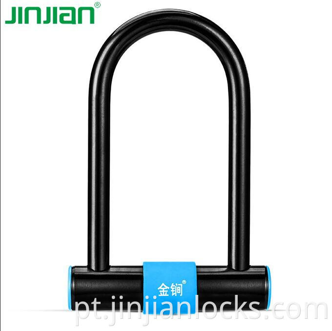 Hot Sale aço carbono aço de zinco Cilindro Bicicleta E Bike U Lock Lock Lock